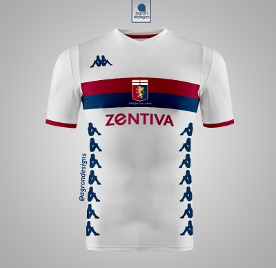 KAPPA GENOA CFC AWAYE KIT CONCEPT