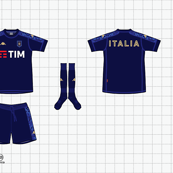 (kappa x kunto) italia training kit