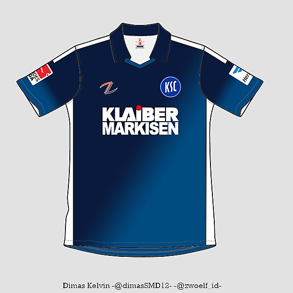 Karlsruher SC - Heim Trikot - Home Kit