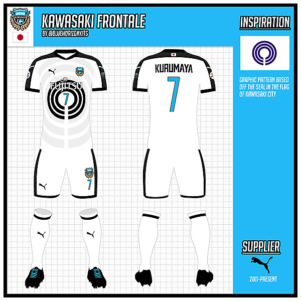 Kawasaki Frontale Away Kit (Asian Champions League Version)