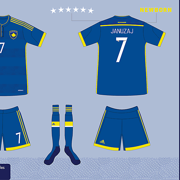 Kosovo Adidas Home kit 2014/2015