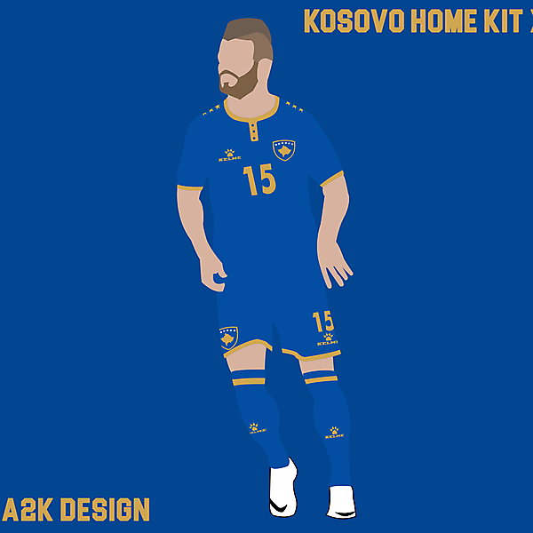 Kosovo home kit x Kelme