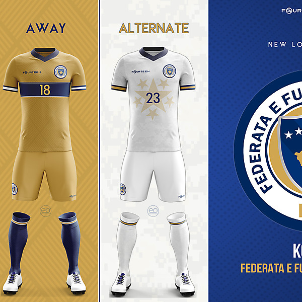 KOSOVO New kits and logo concept