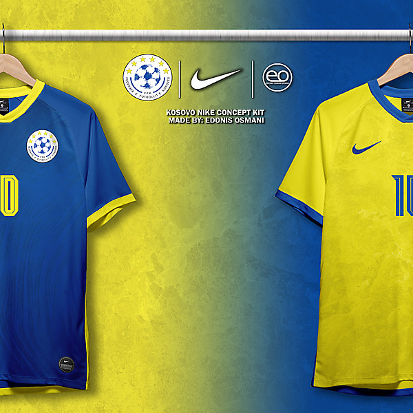 Kosovo X Nike - Kosovo Kit Concept - Fantasy Kit - EO DESIGN