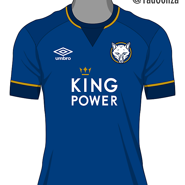 Leicester City Home Kit -With Umbro-