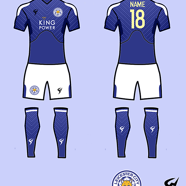 Lester City Kits Home 2017