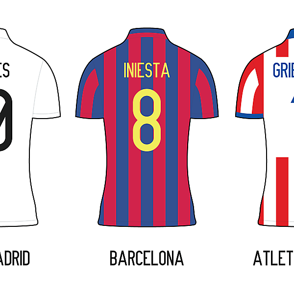Liga BBVA Minimalist Kits