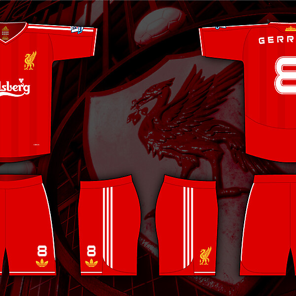 Liverpool Home & Away Kits