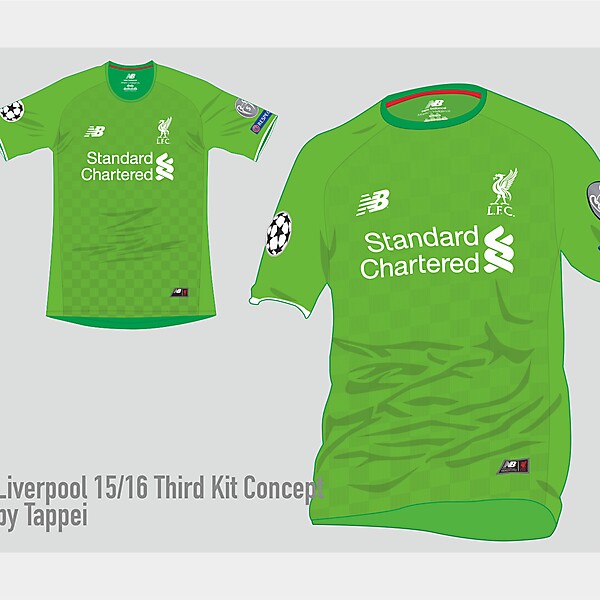 Liverpool 15-16 3rd kit concept w/ New Balance