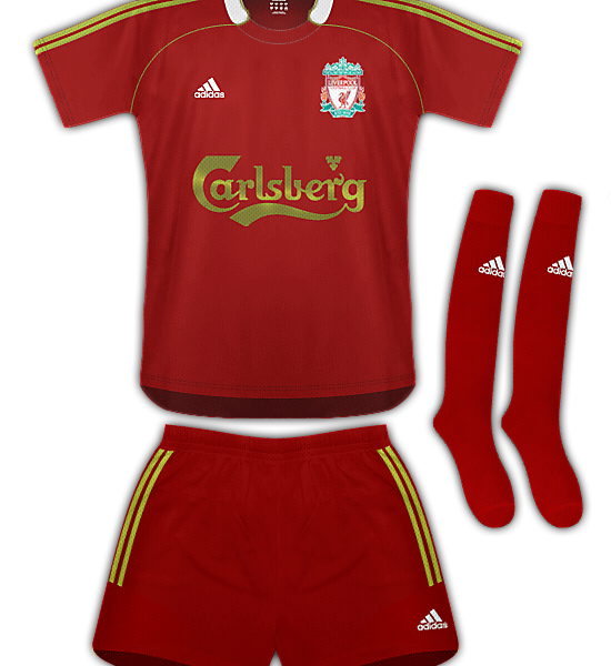 Liverpool Euro Kit 09/10