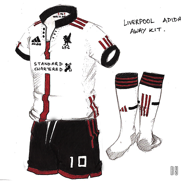 Liverpool Adidas Away Kit