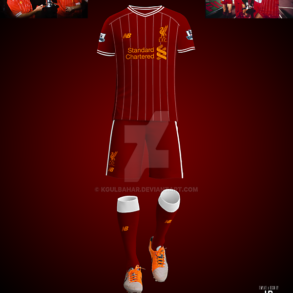 Liverpool FC 1984 European Cup Winners Tribute Kit