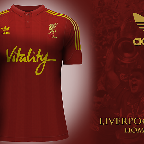 Liverpool FC by adidas - home jersey