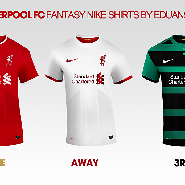 Liverpool FC Fantasy Nike Kits