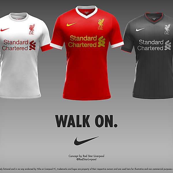 Liverpool Nike kits I