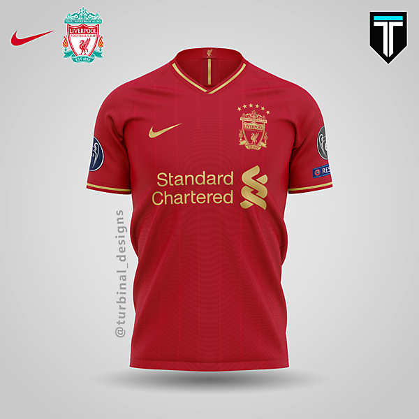Liverpool x Nike - Home Kit