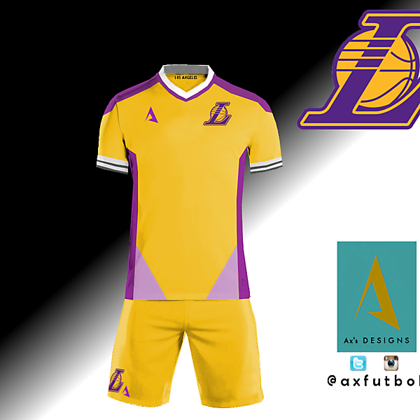Los Angeles Lakers football kit concept