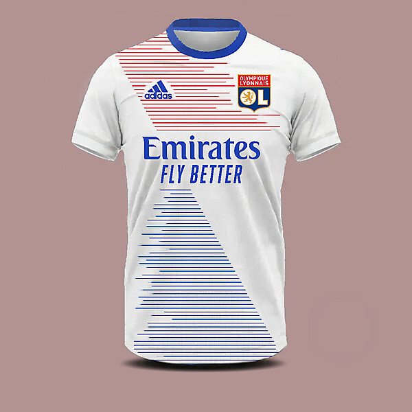 Lyon home shirt concept