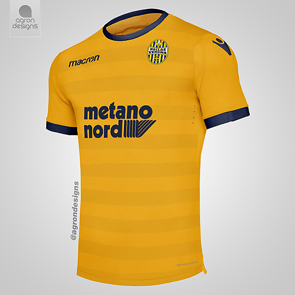 Macron Hellas Verona Away Kit Concept