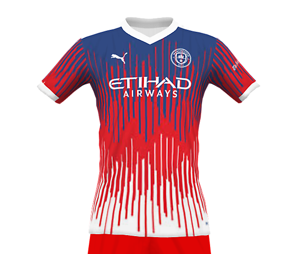 MAN CITY 21-22 FANTASY AWAY KIT 