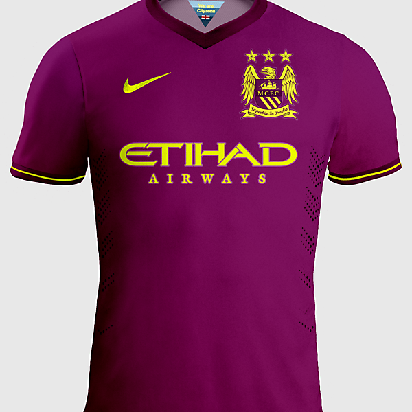 Man City Away Design