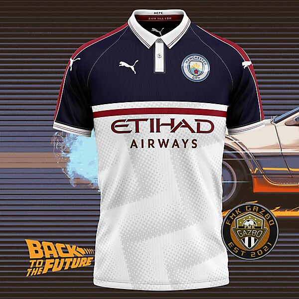 Man City Away retro twist