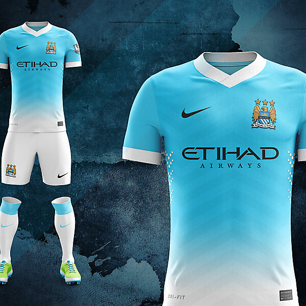 Man City Home Kit 15/16