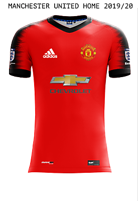 Man UTD Home Kit 2019/20