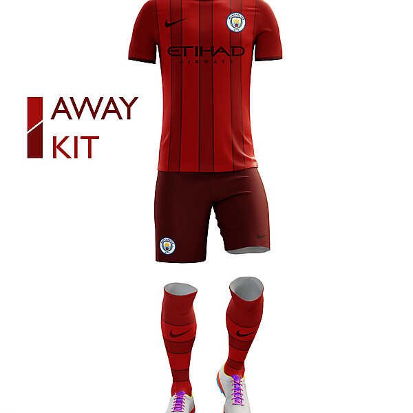 Manchester City Away Kit 16/17