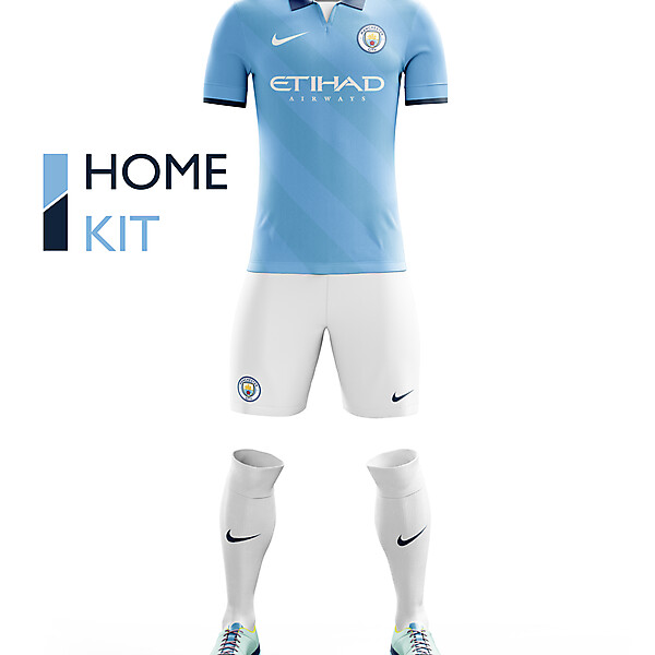 Manchester City Home Kit 16/17