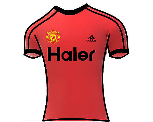 Manchester United 2020/21 home kit design concept