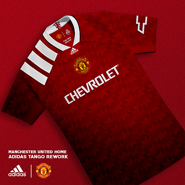 Manchester United Home: Adidas Tango Rework