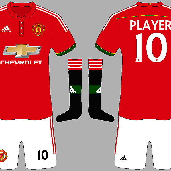 Manchester United home kit