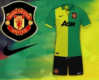 Manchester United Retro Away Kit