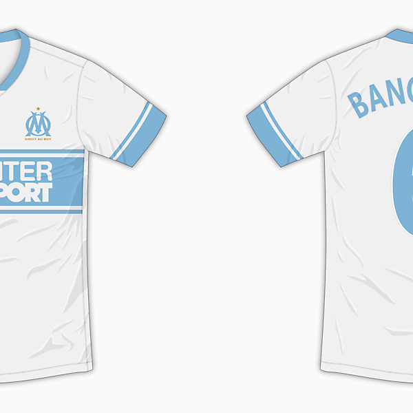 Marseille Home Kit - Le Coq Sportif