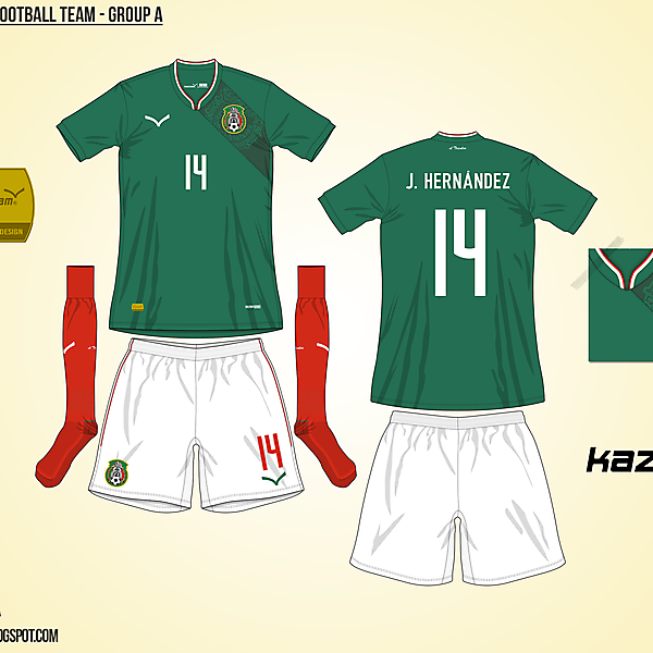 Mexico Home - Group A, 2015 Copa América