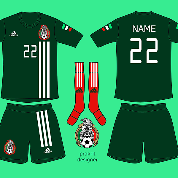 Mexico Kits Home 2017