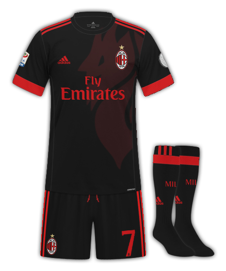 Milan third kit