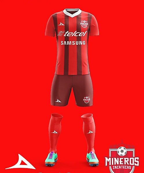 Mineros de Zacatecas 17/18 Pirma Home Kit