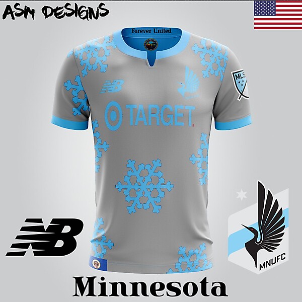 Minnesota United FC New Balance 2018 Home Kit