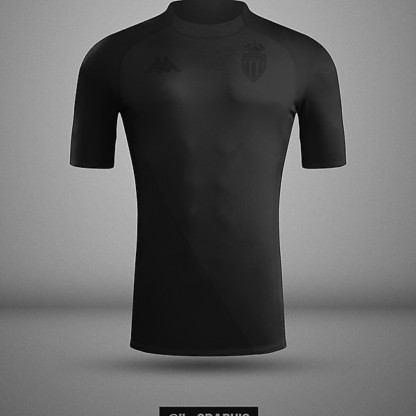 Monaco Third Kit x Kappa | Kombat XX Total Black Concept