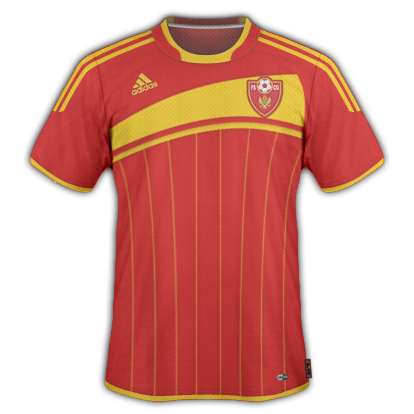 Montenegro Home Shirt 2010