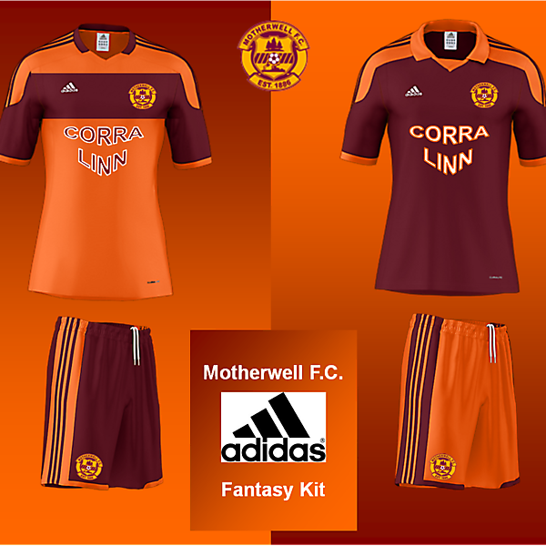 Motherwell FC - Fantasy Adidas Kits