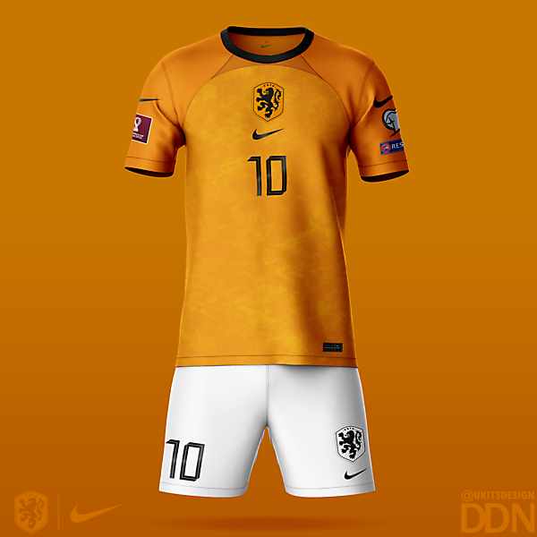 Netherlands Home kit by @Ukits2