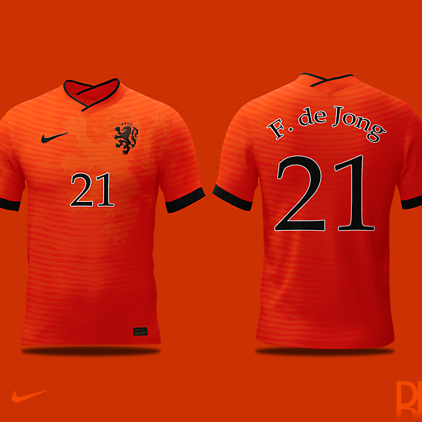 Netherlands Nike Home World Cup 2022 (2)