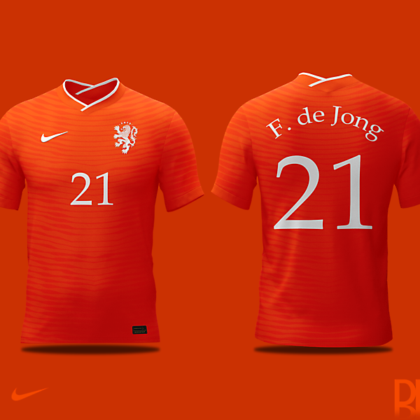 Netherlands Nike Home World Cup 2022 (3)