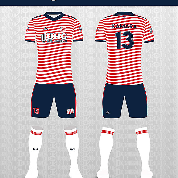 New England Revolution Away Kit
