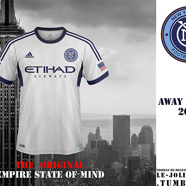 NEW YORK CITY FOOTBALL CLUB Away Fantasy Kit Jersey