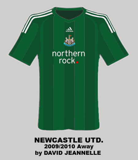 Newcastle Away 2009/2010