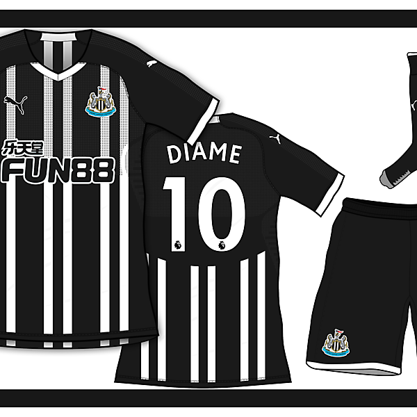 Newcastle United 18/19 Kit